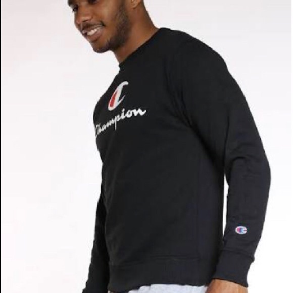 🎉HP🎉🆕 New Champion Men's Big C Fleece Sweatshirt (M) - Picture 3 of 12